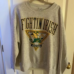 Vintage Notre Dame Crewneck Sweatshirt